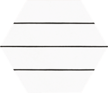 Керамогранит Hex. Porto Savona Black Codicer 22x25 матовый универсальный 56425