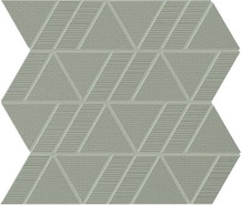 Мозаика Aplomb Lichen Mosaico Triangle 31,5x30,5 31 керамика матовая, зеленый A6SS