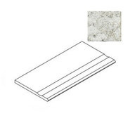 Керамогранит Forte Dei Marmi Quark Brazilian White Bordo Pisc 30x60 Atlas Concorde матовый бортик для бассейна 620090001122