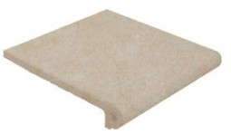 Ступень фронтальная Gres De Aragon Capri Peldano Redonda Capri Beige 33x33 матовая