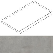 Ступень фронтальная Luce Grad.Jolly Acciaio Ret 40x120x20 матовая керамогранит