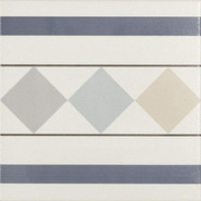 Декор Bistro 002 20x20 матовый керамический