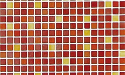 Мозаика Rojo - часть 7 2.5x2.5 стекло 31.3х49.5