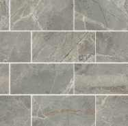 Мозаика Etoile Gris Mat 6 mm Mur 7,5x15 (761808) керамогранит 30х30 см матовая, серый