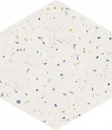 Керамогранит Terrazzo White Colours 32x36.8 напольный матовый