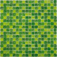 Мозаика Strike Green 30х30 (1.5x1.5) стекло