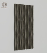Стеновая декоративная панель Geometrium ECOGR0204G Alpine Walls коричневая 1200х600х25 мм