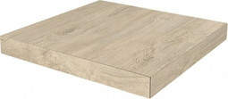 Ступень угловая SG506520R/GCS клееная левая Сальветти Капучино Светлый 33x33x0,9 керамогранит матовая Kerama Marazzi