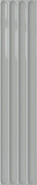 Настенная плитка Plinto In Grey Gloss 10.7х54.2 DNA Tiles  глянцевая, рельефная (структурированная) керамическая 78803286