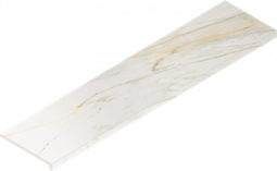 Ступень угловая Stellaris Carrara Ivory Scalino 33x120 Angolare Dx керамогранит матовая Italon 620070002600