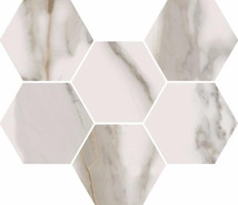 Декор Шарм Эво Калакатта Мозаика Гексагон / Charme Evo Calacatta Mosaico Hexagon керамогранит