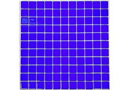 Мозаика Monocolor 29.5х29.5 см стекло Orro Mosaic Orro Cristal глянцевая чип 25х25 мм, синий