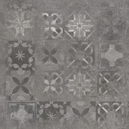 Декор Gres Softcement Graphite Decor Patchwork Rect. 59.7x59.7x8 Cerrad керамогранит матовый