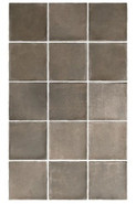 Настенная плитка 27571 Argile Cacao 10х10 Equipe матовая керамическая