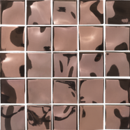 Мозаика Italon Magma Cuprum Mosaico Magic керамика 30х30 см глянцевая коричневый 600110001125