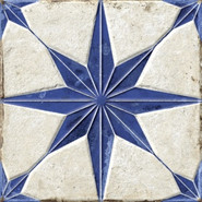 Керамогранит 40466 Fs Starlight Blue LT 22.3x22.3 Peronda антискользящий (grip), матовый, рельефный (рустикальный) универсальная плитка А002246