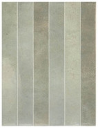 Керамогранит Verticale Green Field 40x5x0,83 глазурованный глянцевый 31923 Equipe настенная плитка