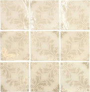 Настенная плитка Pontes Beige 13x13 глянцевая керамическая