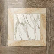 Керамогранит S.M. Cassettone Calacatta Gold Lap 59х59 Atlas Concorde лаппатированный (полуполированный) напольная плитка 610080000178