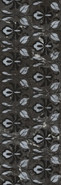 Декор KMD3STA031BR Тубкаль Чёрный глянцевый обрезной 30x89,5x0,9 Kerama Marazzi керамический