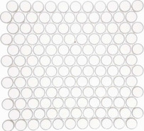 Мозаика Imagine Lab KO28-1R керамика 33х31.2 см матовая чип 28x28 мм, белая