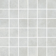 Мозаика Mosaic Apenino Bianco Lappato 29.7x29.7 керамогранит лаппатированная чип мм, белый, серый