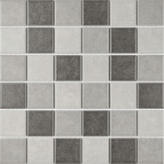 Мозаика KKV48-MIX4 керамика 30.6x30.6 см матовая чип 48x48 мм, серый