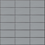 Мозаика Seta Cemento керамика 30х30 см Appiani матовая чип 50х100 мм, серый SET 2020