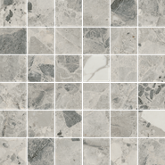 Мозаика Континуум Стоун Грэй керамогранит 30х30 см матовая, серый 610110001024
