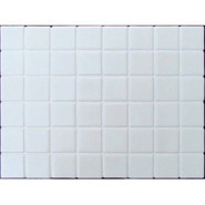 Мозаика 5045-A Anti стекло 36.5х36.5 см Ezarri Antislip антислип чип 50х50 мм, белый