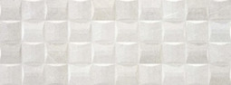 Настенная плитка Bellevue TZ White Light 33,3x90 STN Ceramica Stylnul рельефная (структурированная) керамическая