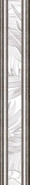 Бордюр BWU54BNT007 Bonita 8x50 Almaceramica матовый керамический 