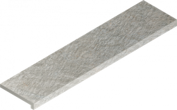 Ступень угловая Magma Silver Scalino 33x120 Ang. Dx керамогранит структурированная Italon x2 620070003017