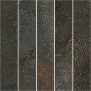 Мозаика Mosaico Nahua NT Basalto 30x30 керамогранит