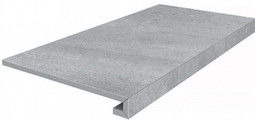 Ступень фронтальная DD602220R/GCF клееная Про Матрикс Серый обрезной 33x60x0,9 керамогранит матовая Kerama Marazzi