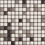 Мозаика Mix Standard Wellness and Pool 13 керамика 30х30 см Appiani матовая чип 25х25 мм, бежевый, коричневый XWEL 713