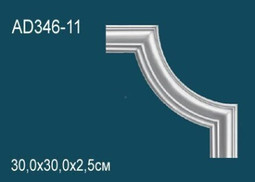 Угловой элемент AD346-11 (100) Перфект полиуретан