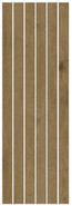 Мозаика Living Ceramics Uno Walnut 590 Mosaic 30x90 керамогранит матовая коричневый LV10836