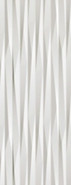 Настенная плитка 3D Blade White Matt керамическая