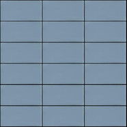 Мозаика Seta Carta Da Zucchero керамика 30х30 см Appiani матовая чип 50х100 мм, голубой SET 2026
