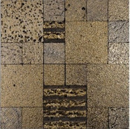 Мозаика Lava Gold каменная 30x30