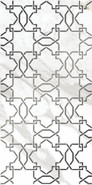 Декор Royal Stone Узор Белый 29,8x59,8 Cersanit глянцевый керамический A16015