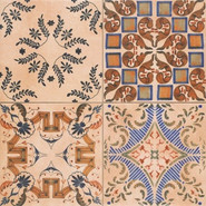 Керамогранит Realonda Blanes Deco 44,2x44,2 универсальный сатинированный