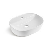 Раковина Staro Furnas blanco brillo 50х38х13.5 накладная белая глянцевая фарфор С0005275