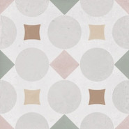 Керамогранит Patterns Pink Geometric/22,3/9 22,3x22,3 Peronda матовый универсальный 3386036508