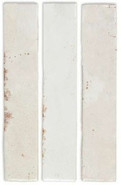 Настенная плитка Enamel White 5x25 см DNA Tiles 123139 глянцевая керамическая