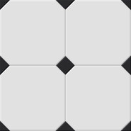 Керамогранит Betera Black-White 58х58 El Molino матовый напольная плитка 00000086134
