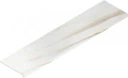 Ступень фронтальная Stellaris Carrara Ivory Scalino 33x120 Frontale керамогранит матовая Italon 620070002593