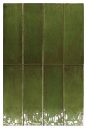 Керамогранит Fango Green Gloss 5x15 Equipe глянцевый настенный 30675