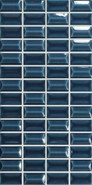 Настенная плитка 3D Bars Diamond Sapphire Gloss 12.5х25 Wow 3d, глянцевая, рельефная (структурированная) керамическая УТ-00048726